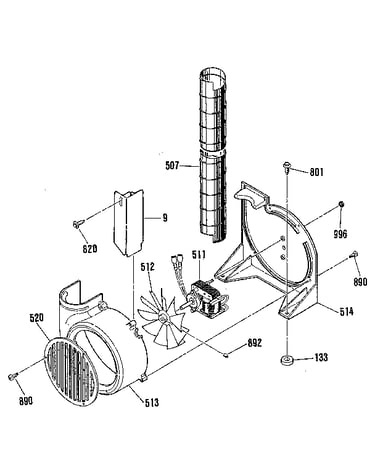 Blower section