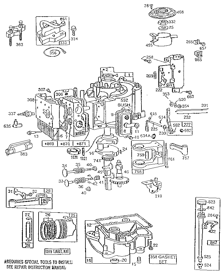 Replacement parts