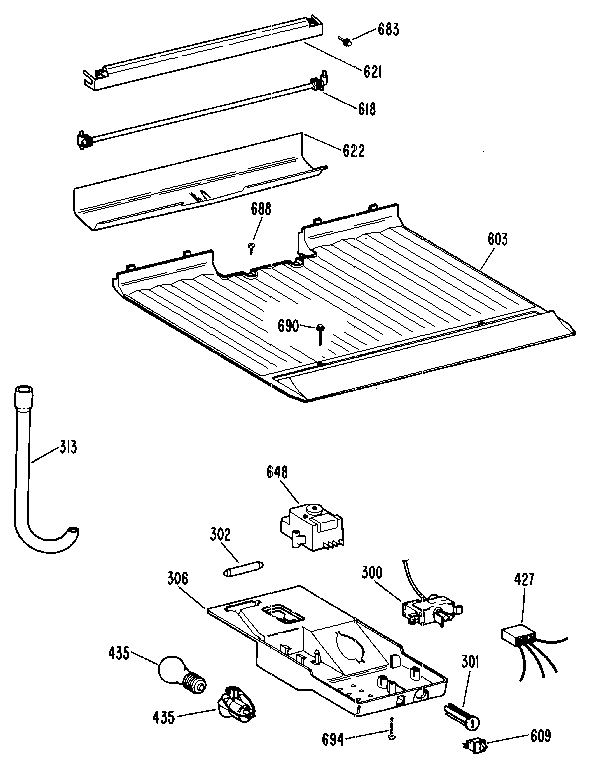 Freezer floor & control