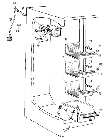 Freezer section