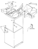 Top and cabinet