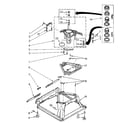 Kenmore 11091110100 machine base diagram