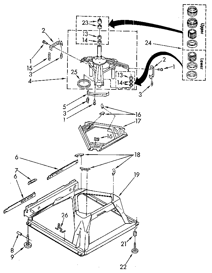 Machine base