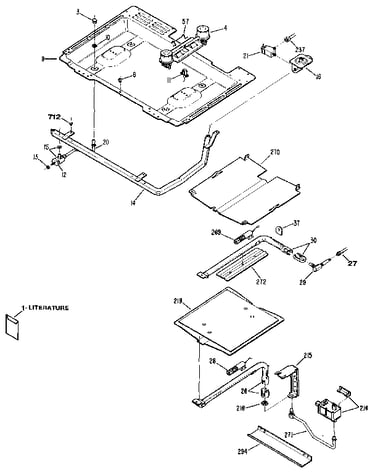 Burner section