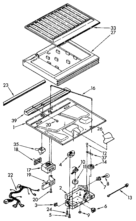 Compartment separator