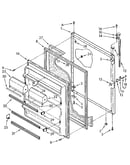 Refrigerator door