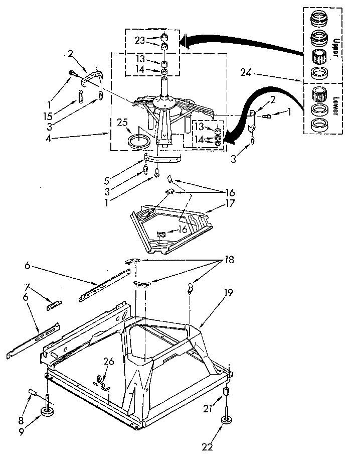 Machine base