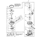 Kenmore 6651691190 pump and motor diagram