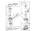 Kenmore 6651691591 pump and motor diagram