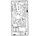 Kenmore 7218933380 power and control circuit board diagram