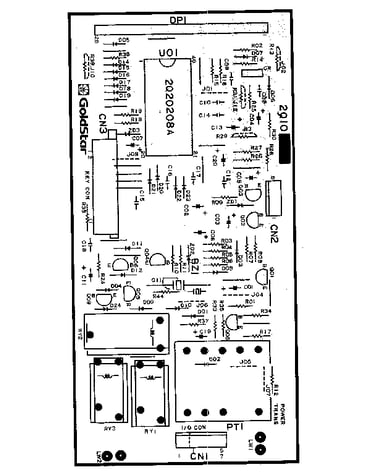 Power and control circuit board