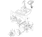 Craftsman 502255010 steering system diagram