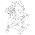Craftsman 502255010 mower housing suspension diagram
