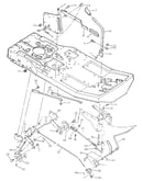 Mower housing suspension