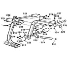 Weider D470S leg curl assembly diagram