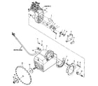 Craftsman 113197160 figure 3 - yoke and motor assembly diagram