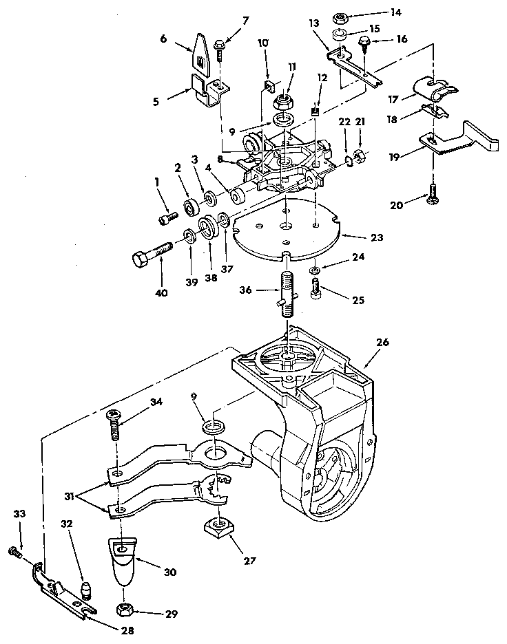 FIGURE 4 - YOKE ASSEMBLY