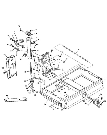 Figure 2-base and column assembly