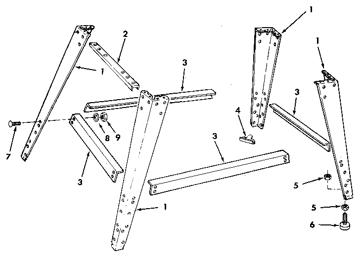Figure 8-leg set