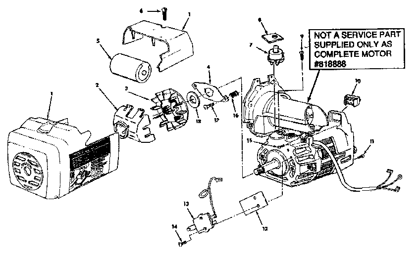 Motor 818888