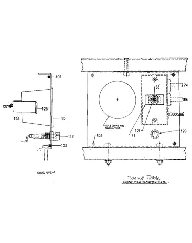 Timer/switch plate
