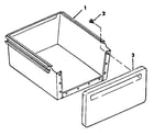 Craftsman 113197710 figure 10 - drawer assemblies 3", 6", 10" diagram