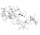 Craftsman 113234620 figure 2-arm and motor assembly diagram