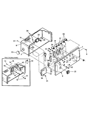 Control panel (manual start)