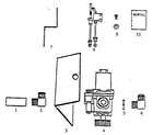 Kenmore 95043 unit parts diagram