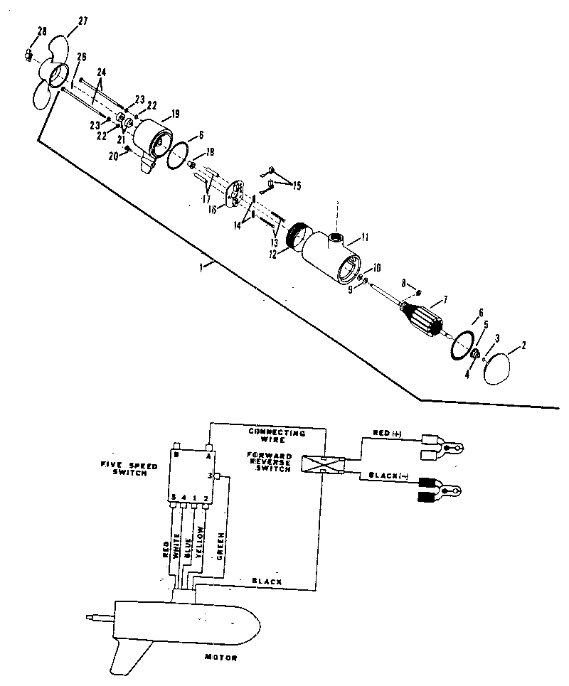 Electric motor assembly