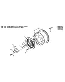 Blower wheel with screen