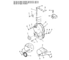 Onan 110-3424-02 gearcase, ignition control, alternator and regulator diagram