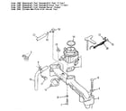 Onan 110-3424-02 fuel system gasoline (down draft) diagram