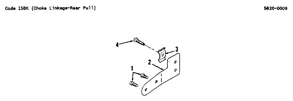 Choke control (rear pull)