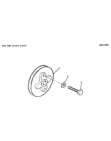 Pulley (single groove)