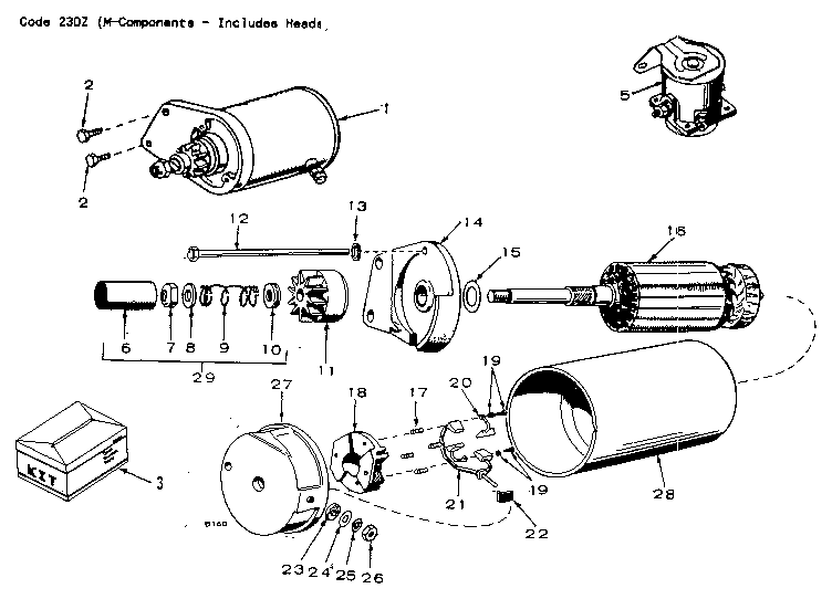 Starter (heavy duty)