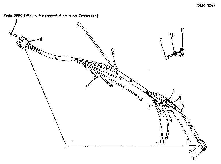 Wiring harness engine