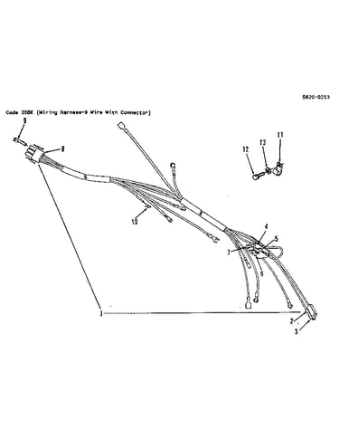 Wiring harness engine