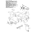 Onan 110-3424-02 exhaust system diagram