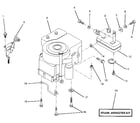 Craftsman 917258140 engine/throttle diagram