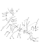 Mower lift lever
