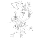 Craftsman 917258140 mower deck diagram