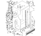 Kenmore 1069505512 cabinet diagram