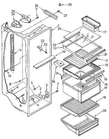 Refrigerator liner
