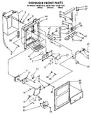 Dispenser front