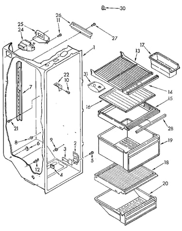 Refrigerator liner
