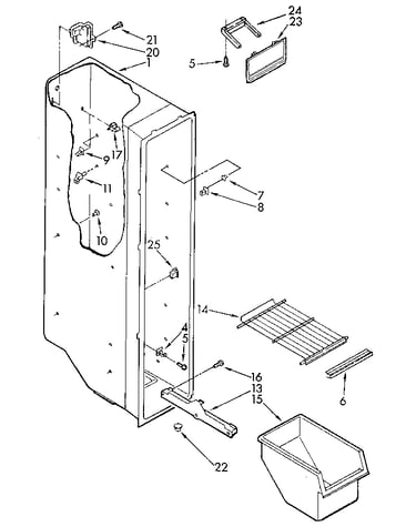 Freezer liner