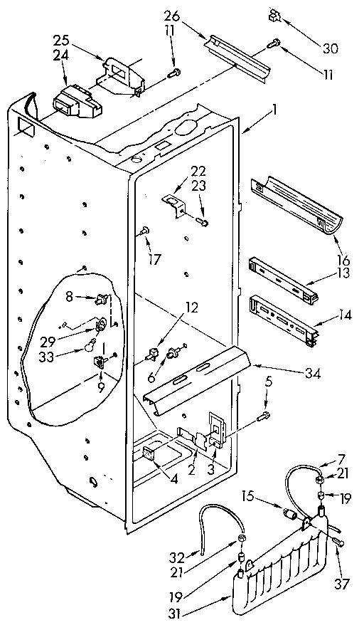 Refrigerator liner