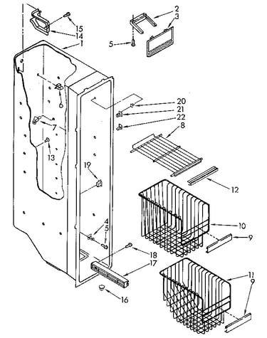 Freezer liner