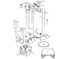 State Stove 5-40-NGRS8-2 functional replacement parts diagram